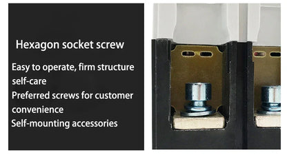 Solar Molded Case DC Circuit Breaker MCCB Overload Protection Switch Protector Solar Photovoltaic PV 150A 250A Battery Isolator
