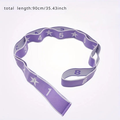 Yoga & Pilates Training Bands for Full-Body Workouts - Extra Thick Portable & Non-Slip Design for Home Gym Dance Studio & Travel