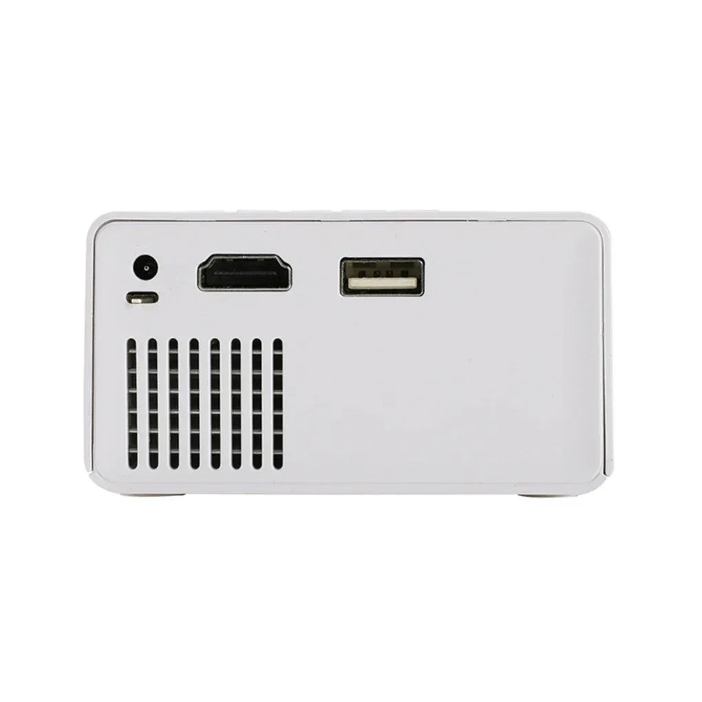 YG300 Portable Mini Movie Projector 1080P USB Audio Home Media Player Beamer Suitable For Outdoor Camping Drive-in Home Theater