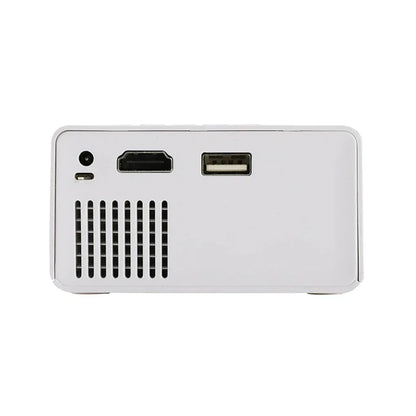 YG300 Portable Mini Movie Projector 1080P USB Audio Home Media Player Beamer Suitable For Outdoor Camping Drive-in Home Theater