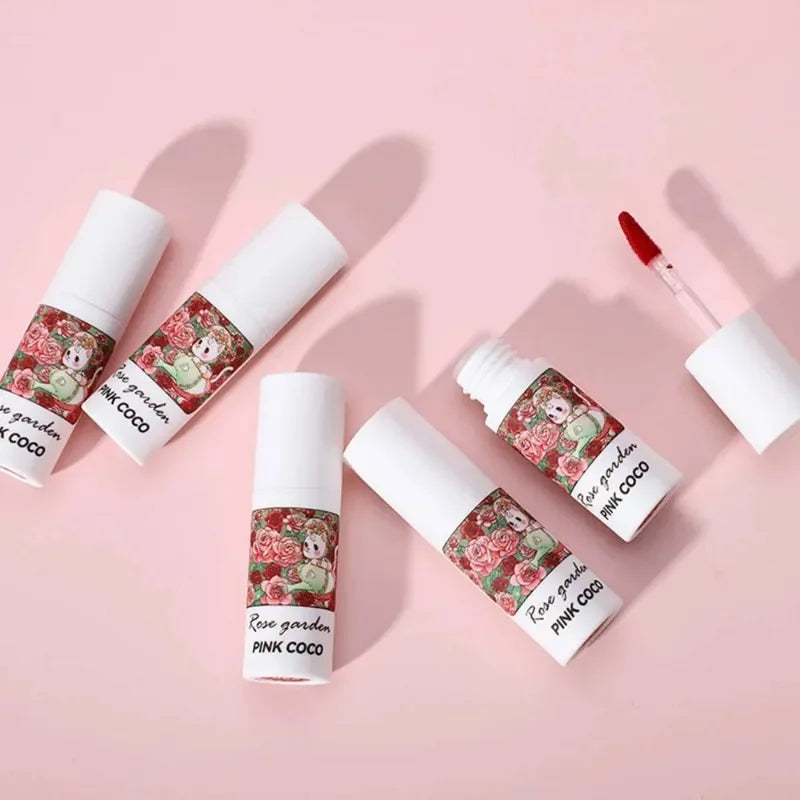 Waterproof Nude Red Pink Lip Gloss Makeup Lasting Non-stick Cup Liquid Lipstick Matte Mousse Lip Mud Sexy Women Korean Cosmetic