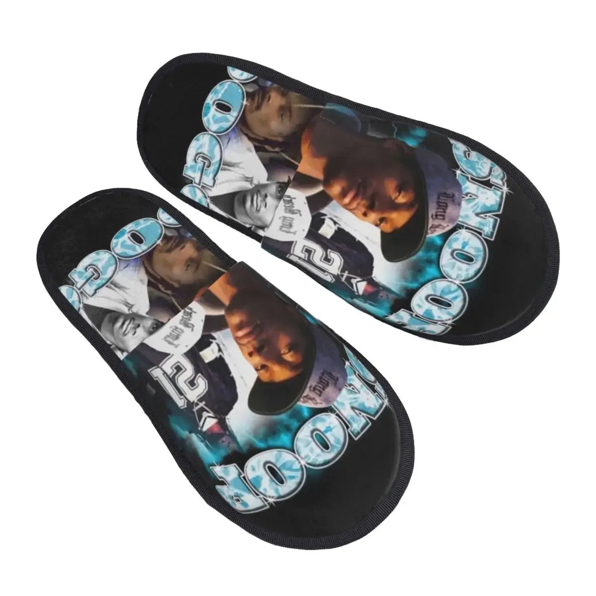 Snoop Dogg Goes Jesus Guest Slippers for Bedroom Women Custom Print House Slipper