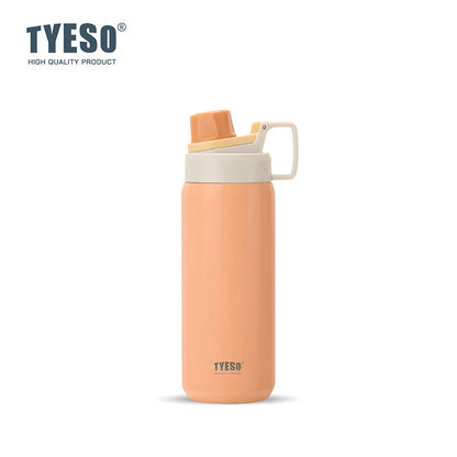 Tyeso Vacuum Flask for Men Women Stainless Steel Outdoor Water Bottles for Cycling Hiking 750ml 900ml Portable Water Bottle