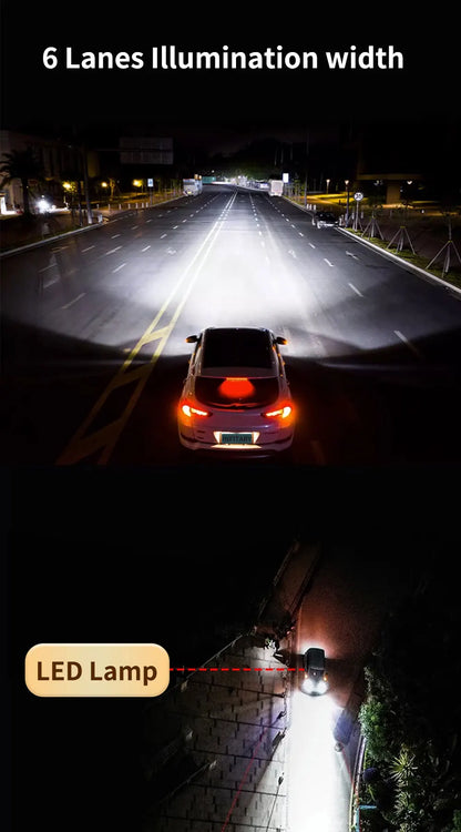 Infitary H7 Led Car Lights H4 H11 Auto Fog Lamp 6500K Headlight Bulbs H1 30000LM Accessories 9005 9006 H1 880 H3 Automobile Bulb