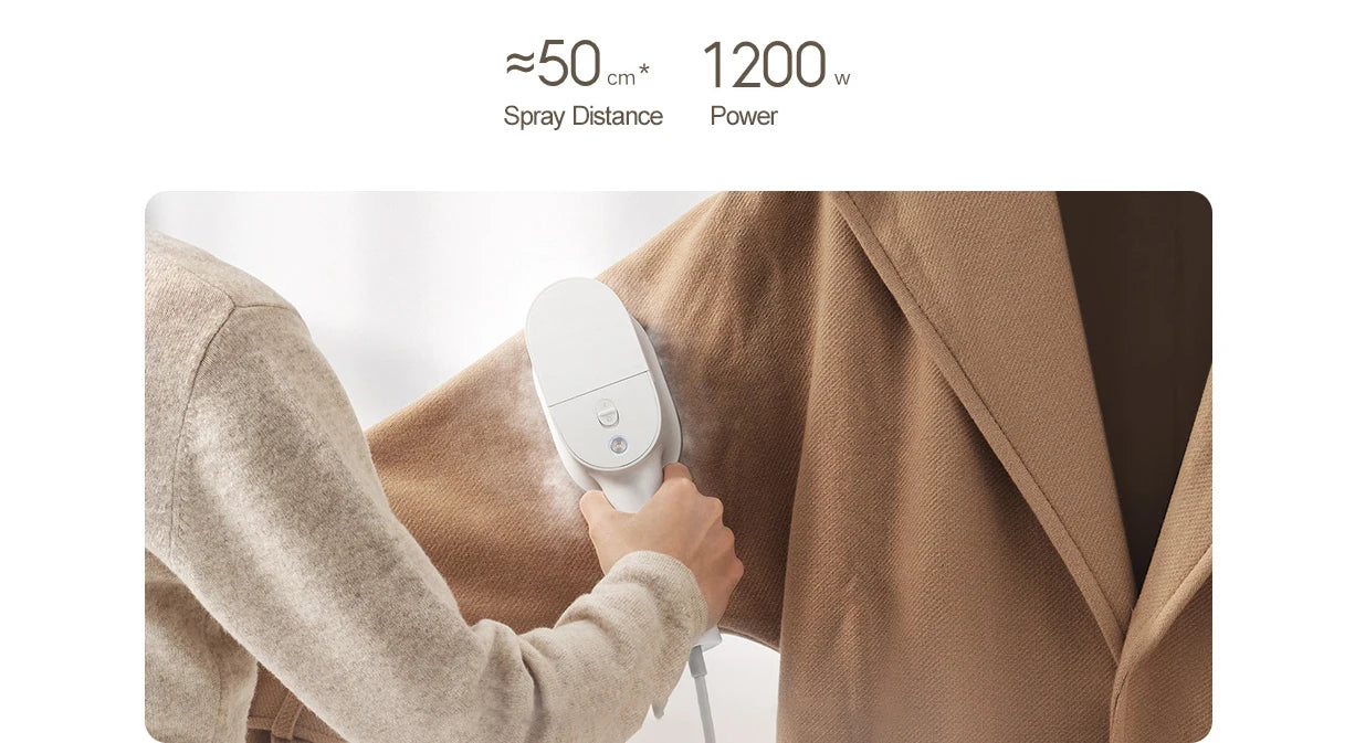 MIJIA Garment Steamer iron Home Handheld Electric Steam Cleaner Hanging Mite Removal Flat Steamer Ironing Clothes Machine