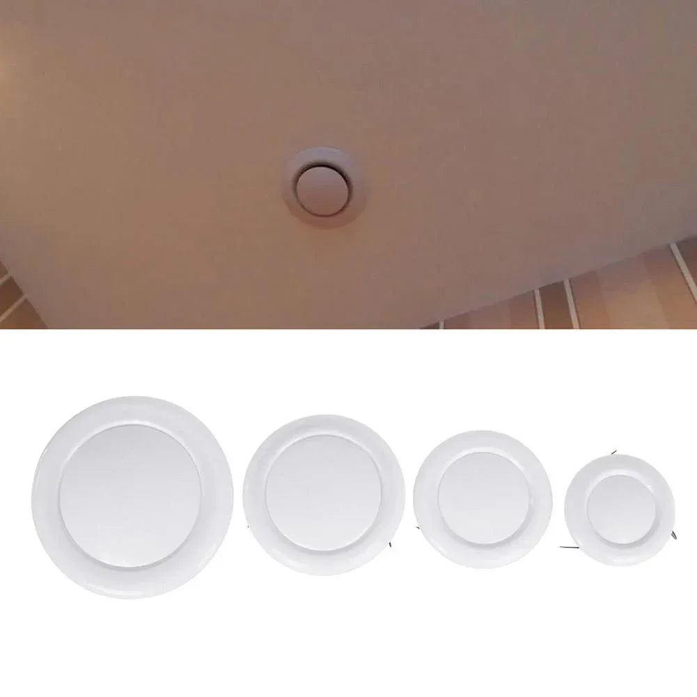 Vent Cover Air Outlet Home Ventilation 100MM 150MM 200MM 75MM Air Conditioning Tube Ventilation Diffuser Circular Air Outlet