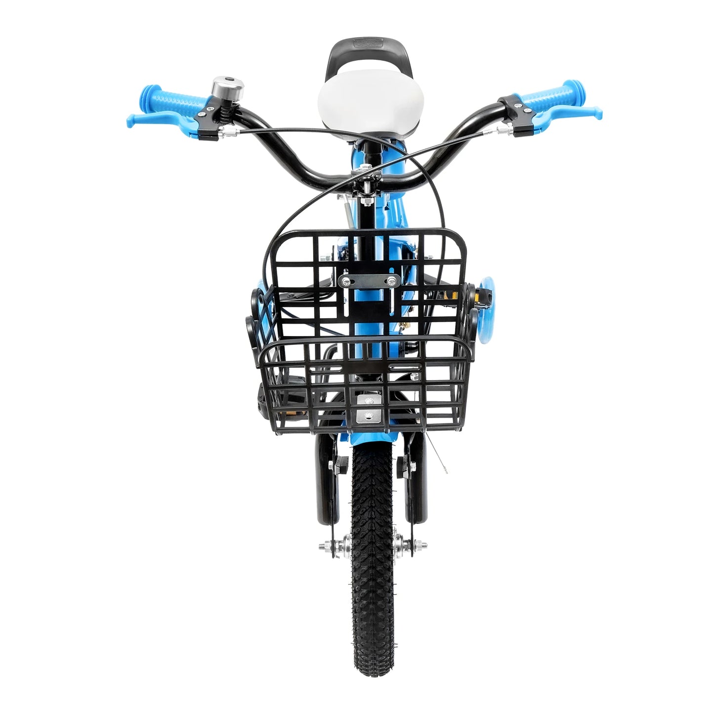 Children Bike Boys Girls Toddler Bicycle Adjustable Height Kid Bicycle with Basket for 2-4 Years Old Blue / Red / Yellow