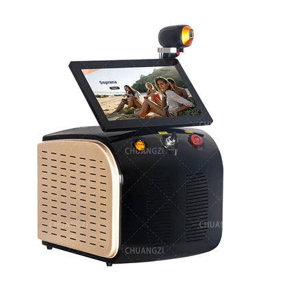 4000W Ice Point Painless 808nm laser Permanent Hair Removal Device 4 Wavelength Semiconductor Laser Full Body Custo