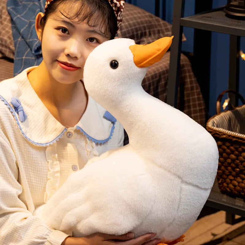 Hot Sale Simulation Stuffed 25/42cm Cole Duck Super Soft Throw Pillow Home Decor Dolls  Funny Girls Boys Toys Birthday Gifts