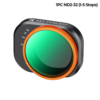 K&F CONCEPT Drone Lenses Filter for DJI Mini 4 Pro Filter UV CPL ND NDPL16 32 64 128 256 Black Mist 1/4 ND1000 Camera Filter Set