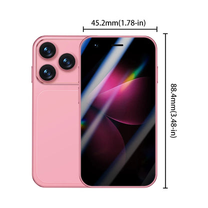 ONEMYTH A17 Mini 3.0 "Android smartphone 2GB+16GB 3G unlocked phone Google Play Store dual SIM card pocket backup small phone