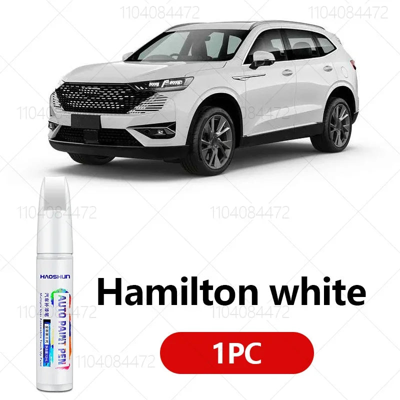 For GWM Haval H6 2011-2025 H6 Paint Repair Pen Touch Up Scratch Remover DIY Auto Accessories Black White Silver Brown Green Red