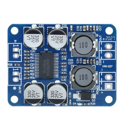 XH-M313 TPA3118 60W DC8-24V Mono Digital Audio Power Amplifier Board Amp Module Car Audio Amplifiers Operational Amplifier Chips