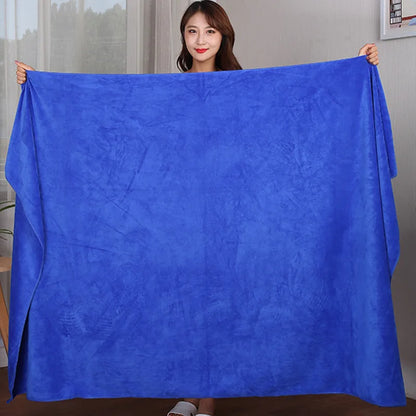 increasesuperfine microfiber fitness bath towel super soft travel camping towel super absorbent swimming sports towel