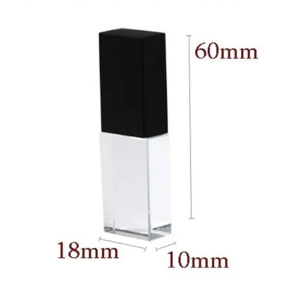 Hot Sale Pioneer DJ Crystal USB 2.0 Flash Drive 128GB Real Capacity Memory Stick 64GB Silver Case LED Light Pen Drive with Box