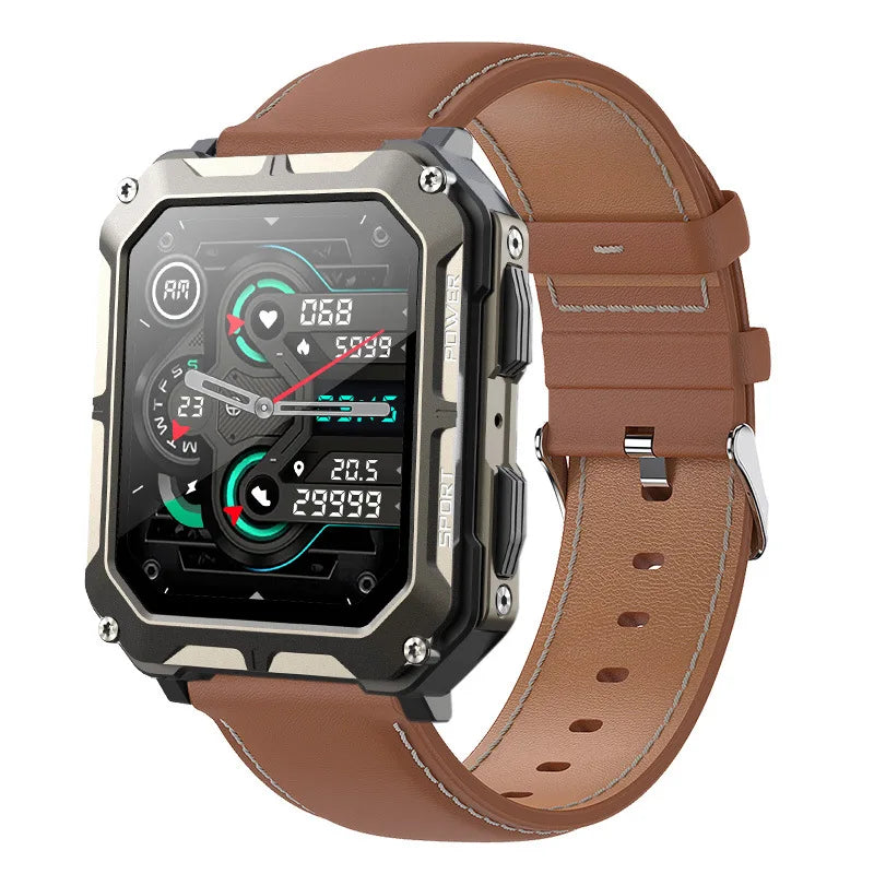 Smart Watch C20 PRO 1.83 Inch Men Music BT Call Outdoor Sports Fitness Tracker Heart Rate Blood Pressure Smartwatch