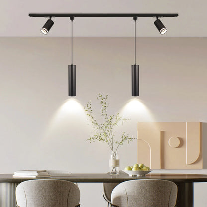 Led Track Light GU10 Spotlight 110V 220V Track Pendant Indoor for Home Decor Kitchen Bedroom Ceiling Lamp Fixture Track Lighting