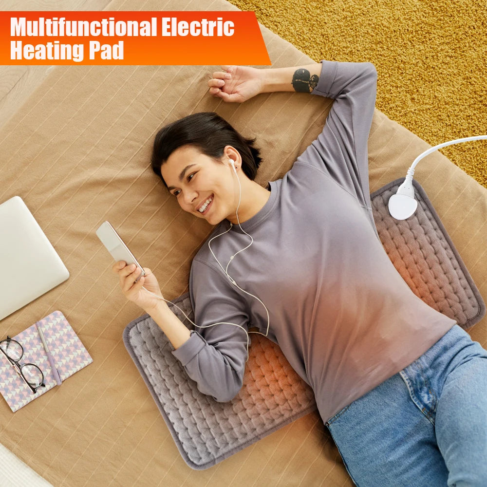 50x100cm Electric Heating Blankets Washable Winter Keep Warm Heating Pad Abdomen Waist Back Pain Relief Physiotherapy Blanket