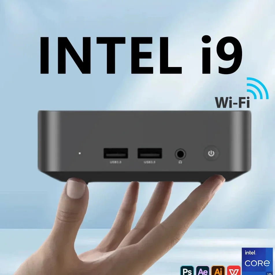 NEW MINI PC Windows 11 Intel Core I9 10980HK/intel N150 16GB RAM 1TB SSD WIFI 6 BT5.2 4K HD Mini Gaming Office Study PC