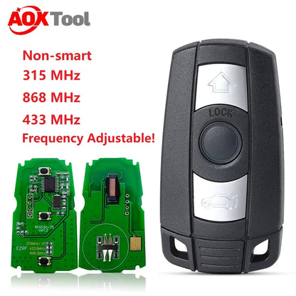 Non-Keyless 315/315LP/433/868Mhz for BMW CAS3 System aftermarket BMW KEY BMW remote KR55WK49186 KR55WK49127 KR55WK49123