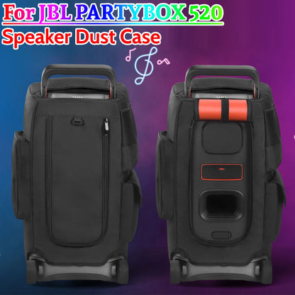 For JBL PARTYBOX 520 Carrying Cover Waterproof Speaker Protective Cover Double-Sided Speaker Storage Bag for JBL PARTYBOX 520