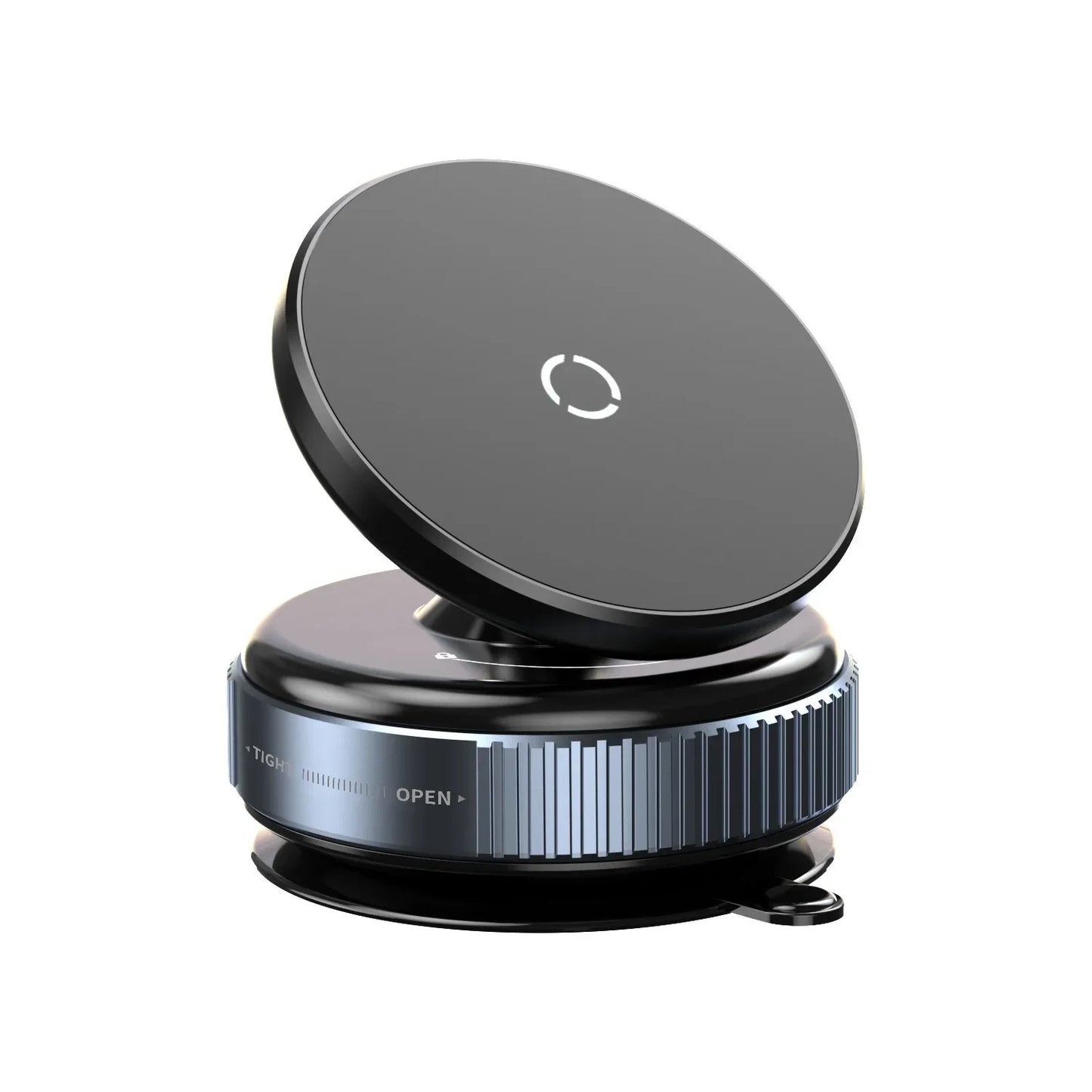 360° Rotation Vacuum Suction Cup For iPhone 12-17 Series Fast Charging Super Strong Magnetic Car Wireless Charger Phone Holder