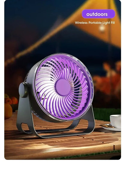 5-Speed Adjustable Multifunctional Electric Fan Circulator Portable Quiet Home Ventilator Desktop Wall Ceiling Fan Air Cooler