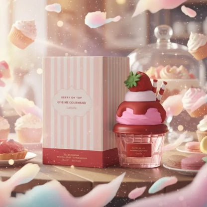 75ml Women Eau De Parfum Long Lasting Floral Fruity Gourmand Perfume Sweet Creamy Vanilla Scent Delicious Elegant Charming Aroma