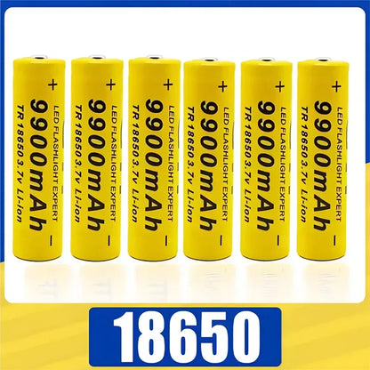 Top 18650 Li-Ion Battery 3.7V 9900mAh Rechargeable Batteries For LED Flashlight Torch Speaker Fast Charging High Quality Battery