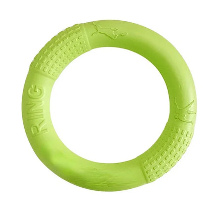 Dog Toys Pet Flying Discs EVA Dog Training Ring Puller Resistant Toys For Dogs Floating Puppy Bite Ring Toy Interactive