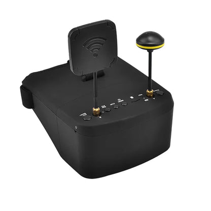Ev800d 5.8g 40ch 5 Inch 800*480 Video Headset Dvr Diversity Fpv Goggles With Battery For Rc Model Rc Fpv Drone