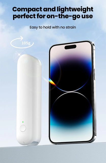 Portable Mini Fan Handheld Small Fan Extendable USB to Type C Charging Fan 2-in-1 Multi-Functional Mobile Phone Charging Fan