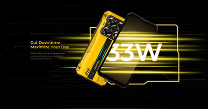 OUKITEL WP60 10000mAh Rugged Phone 7.2” HD+ Display 48GB(16+32) +512GB MTK 7025 Smartphone Android 15, 108MP Camera, NFC, 120Hz
