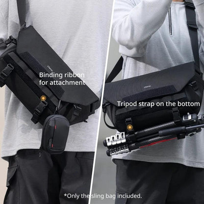 Ulanzi BC08 Sling Bag Photography Shoulder Bag for Tripod Mirrorless Camera Smartphone Tablet Waterproof Bag