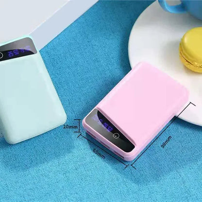 DIY Power Bank Box Rechargeable Flat Head Battery Charger Outer Case for Mobile Phone Tablet