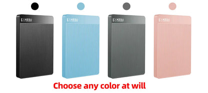 KESU External Hard Drive USB3.0 Portable 250gb/500gb/1tb/2tb High-Speed Storage Device for PC/Laptop, File Backup & Data Storage