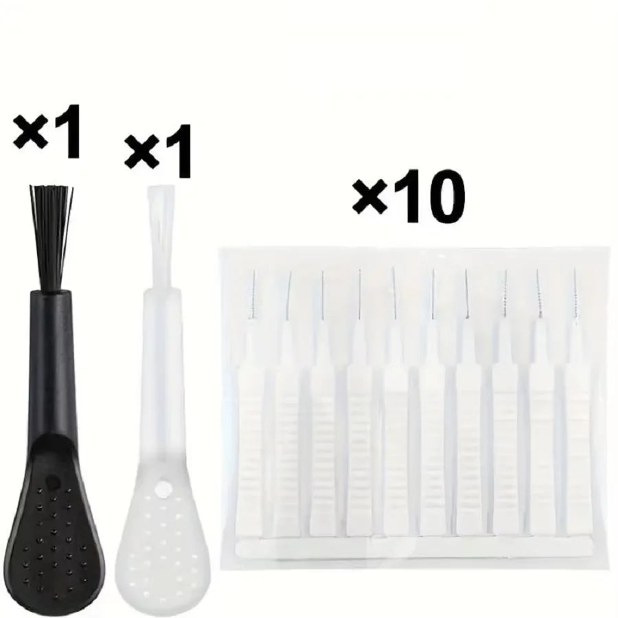 For iPhone Cleaning Kit Speaker & Port Cleaner Brush Set Dustproof Tool for 14 13 Pro Max Mobile Phone
