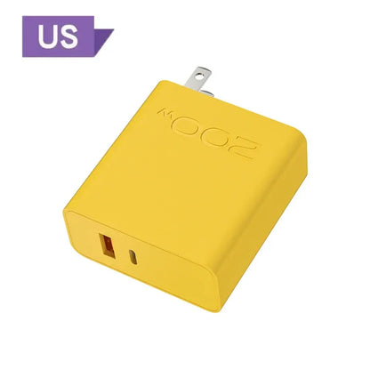New 200W Ultra Fast Charger USB PD 2-In-1 Type C Fast GaN Phone Charger For Iphone Huawei Samsung Xiaomi Oppo  EU US Plug ﻿