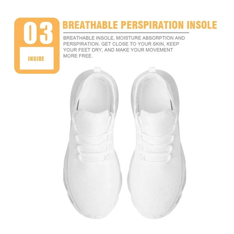 3D Doctor Nurse Dentist Print Flat Shoes Personality Gradient Bear Pattern Sneakers Breathable Lightweight Winter Lace-Up Shoes