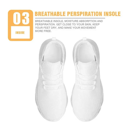 3D Doctor Nurse Dentist Print Flat Shoes Personality Gradient Bear Pattern Sneakers Breathable Lightweight Winter Lace-Up Shoes
