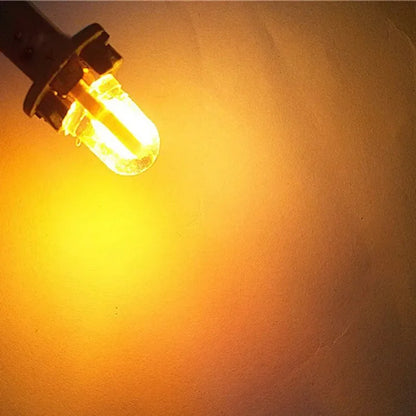10Pcs T10 W5W BULB LED Car License Plate Lamp COB T10 LED Canbus Clearance Lamp Led Parking Bulb Car Interior Reading Light