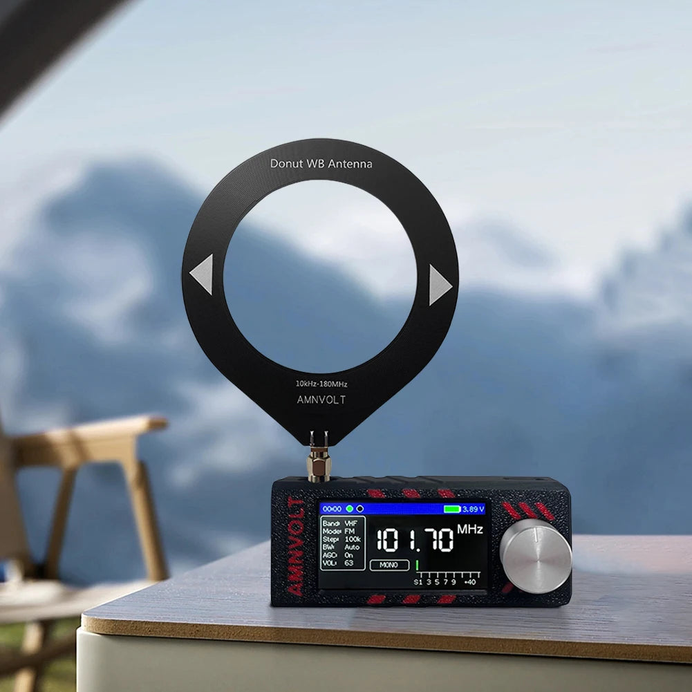 ATS MINI SI4732 Full Band DSP Radio, Pocket Receiver FM AM MW SW SSB, with Headphone Amplifier Hi-Z with Antenna