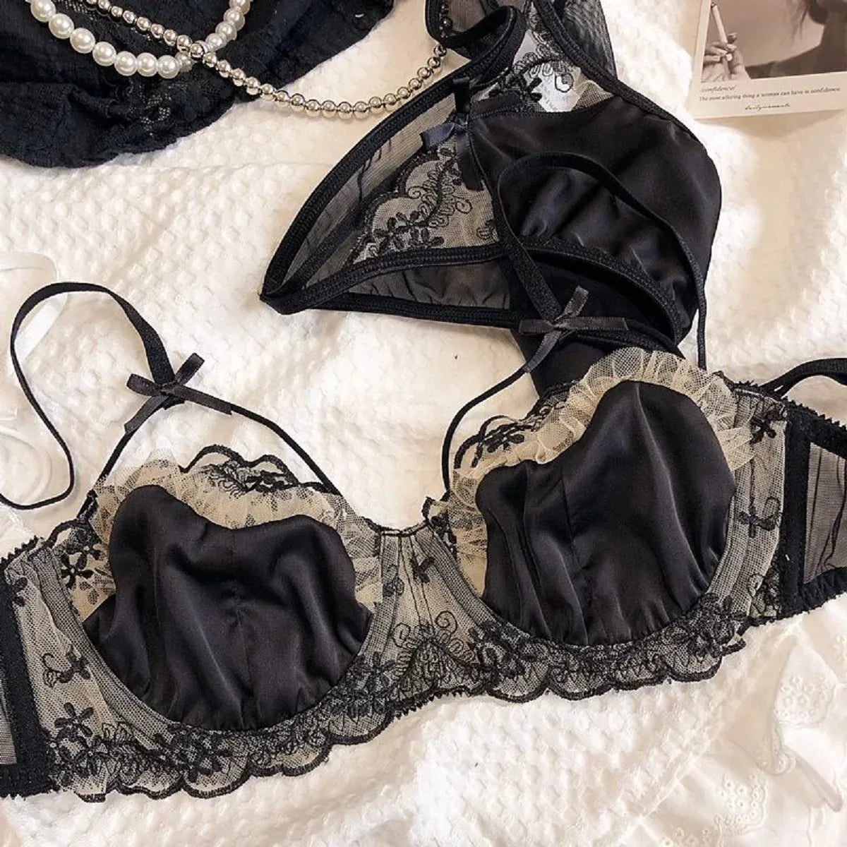 Women Sexy Bodies Lingerie Set Lace Sexy Uniforms Romantic See Through Valentine's Day Bed Vacation Summer Spring Home Outfits