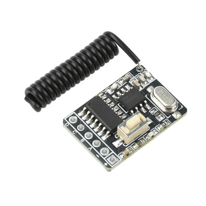 RF 433MHz Receiver Module 4-Channel Switch Transmitter Wireless Remote Controll RX480E Learning Code Decoding Receiver DIY kit