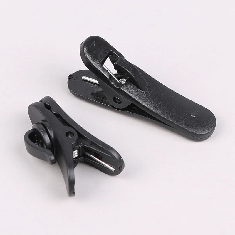 10PCS Earphone Cable Wire Clip Cord Collar Plastic Nip Clamp Organization Holder Headset Audio Line Protable
