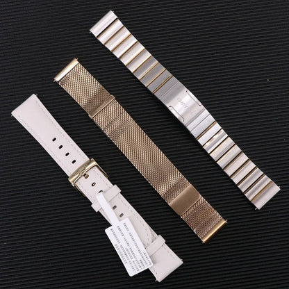 Original 18mm Watch Strap for Huawei GT6 GT5 41mm Leather Strap GT4 41mm FKM Sport Band for GT5pro 42mm Women Calf Leather Band