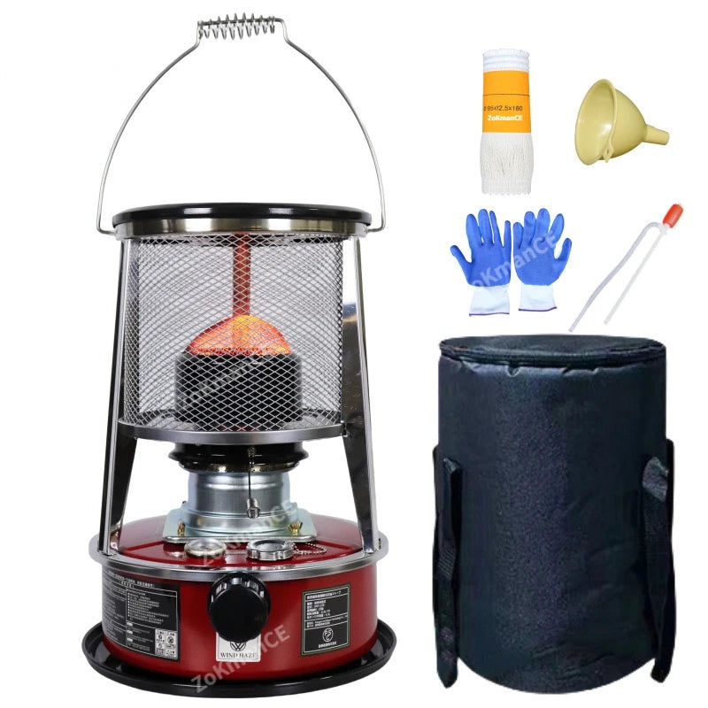 4.5L Portable Kerosene Stove Heater Kerosene Space Heater Outdoor Kerosene Heater for Camping  Fishing Hunting Cooking
