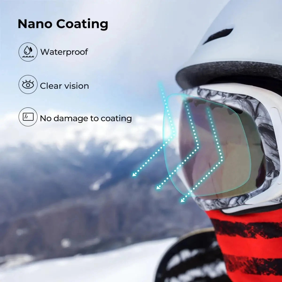 K&F Concept 50 120 PCS Cleaning Wipes Individually Wrapped Anti Fog Wipe Suitable Camera Lenses Eyeglasses Tablets Mobile Screen
