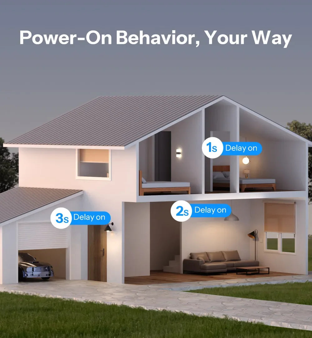 SONOFF MINI DUO 2-Gang Zigbee Smart Switch MINI-ZB2GS Small & Safe Dual-Load Control Supports External Switch Require zigbee hub