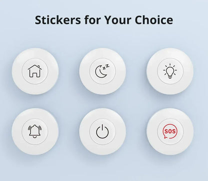 SONOFF SNZB-01P SNZB 01P Sonoff Wireless Switch Zigbee Scene Switch Two Way Control Act As Doorbell Emergency Button Via Google